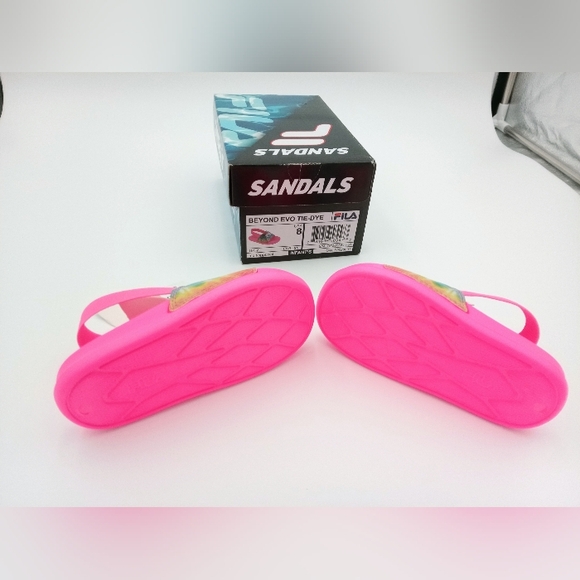 FILA Beyond Evo Tie-Dye Sandles Infant NIB - Picture 4 of 8